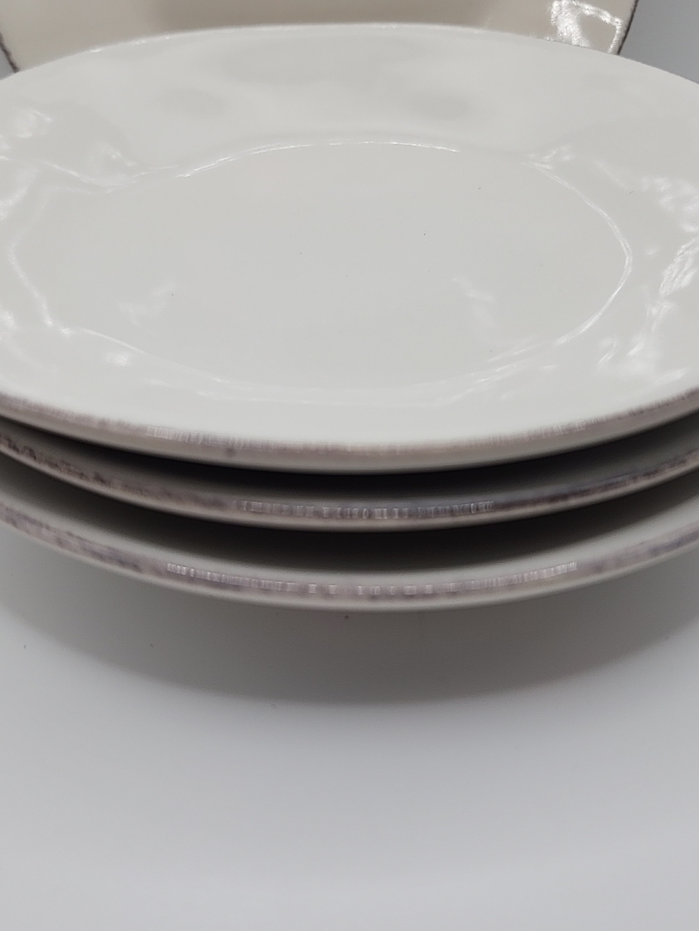 Crate & Barrel Marin White Appetizer Plate - Picture 6 of 12